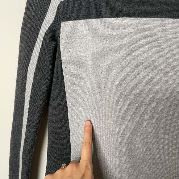 Athleta Boreal Bodycon Colorblock Sweater Dress - Picture 5 of 8